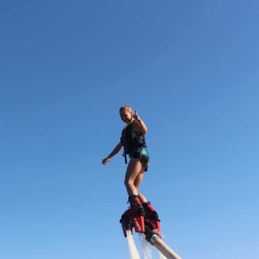 Flyboard Kauksi rannas 21 juuni 2019